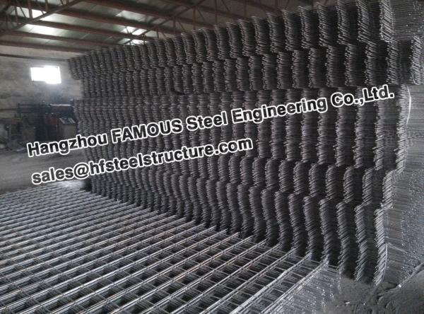 Quality Square Ribbed Steel Reinforcing Mesh Contruct Reinforced Concrete Slabs for sale