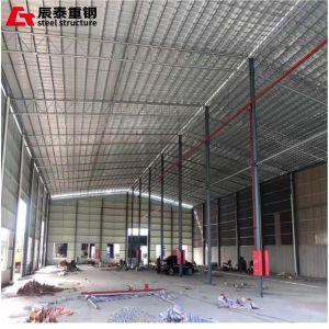 Commercial Prefab Steel Structure Building Large Space Steel Frame Structure