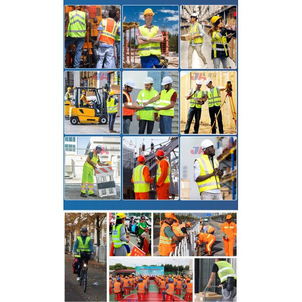 Outdoor Cycling Reflective Vest with High Visibility Reflective Stripe Specification