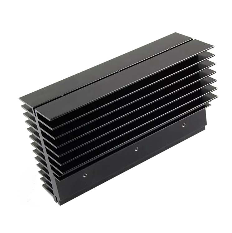 Electric Heater Iron Pieces Extruded Aluminium Heat Sink for Punching/Bending/Welding