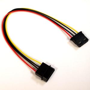 China 4-Pin ATX Molex Male To 6-Pin Female PCI Express PCIe Power Adapter Cable wholesale