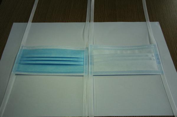 Quality Flat Tie On Surgical Mask , 3ply Protective Face Mask for sale