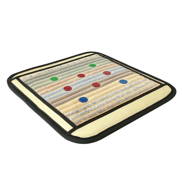 Quality PEMF Deep Far Infrared Crystal Healing Mat Heating Pad Stone Massage 660nm Red Light for sale