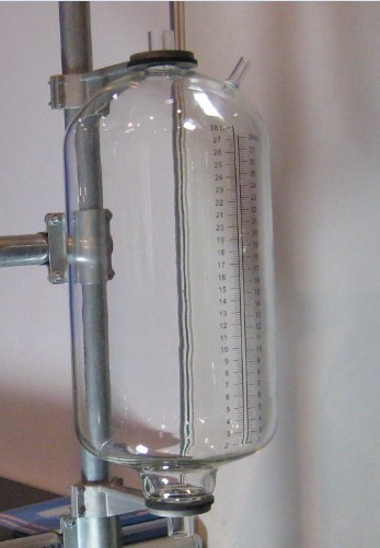 4-6mm Thickness 28L Glass Milk Meter High Borosilicate Material For Accurate Measuring