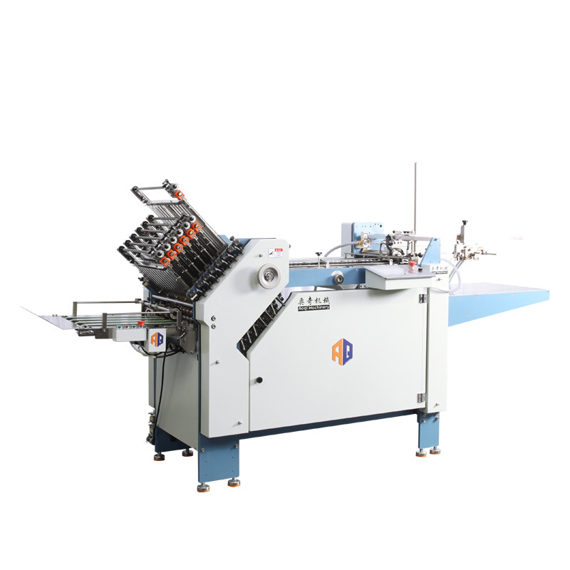 China Heavy Duty A4 Paper Folding Machine With Creasing Punching Slitting wholesale