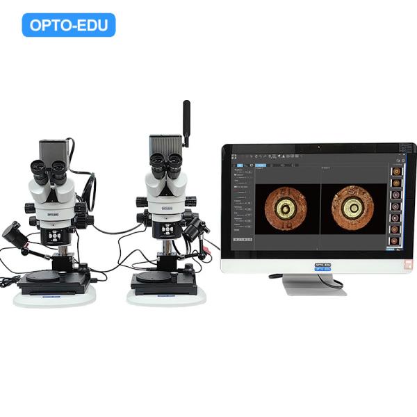 Quality OPTO-EDU A18.4903 Digital Camera Stereo Comparison Microscope for sale