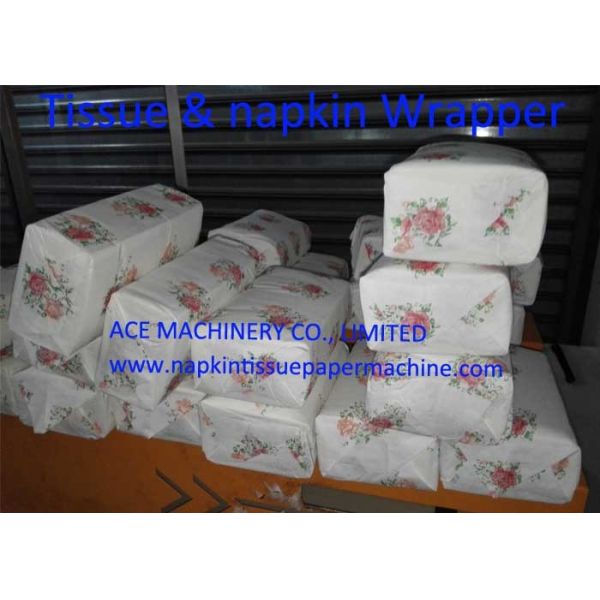 China 80 Bag / Min 480v Facial Tissue Paper Packing Machine wholesale