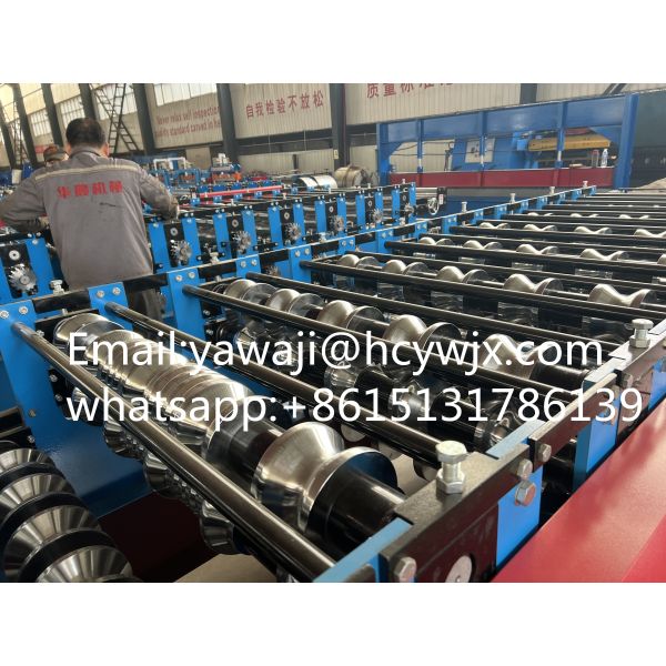 Roof Wall Panel Double Deck Roll Forming Machine