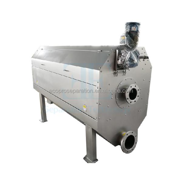 Quality 85L/H Internally Fed Rotary Drum Screen SUS304 0.75kw Rotating Drum Screen for sale