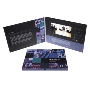 Buy cheap 128MB Memory LCD Promotional Video Card With Rechargeable Battery from wholesalers