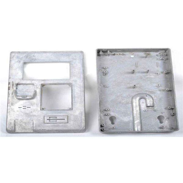 Precision Zinc Die Casting Components , Intelligent Door Lock Cover Anti Corresion