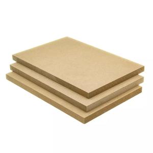 China 1220*2440mm Wood Based Panels Plain Mdf Board 18mm 3mm 12mm on sale