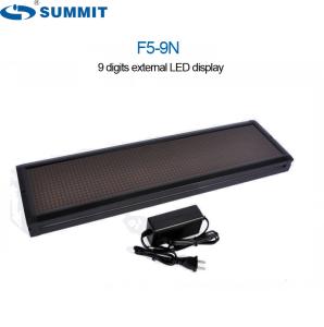 China Large Digital Display Board 7 Segments 9 Digits Crane Hoist Load Weighing Scoreboard wholesale