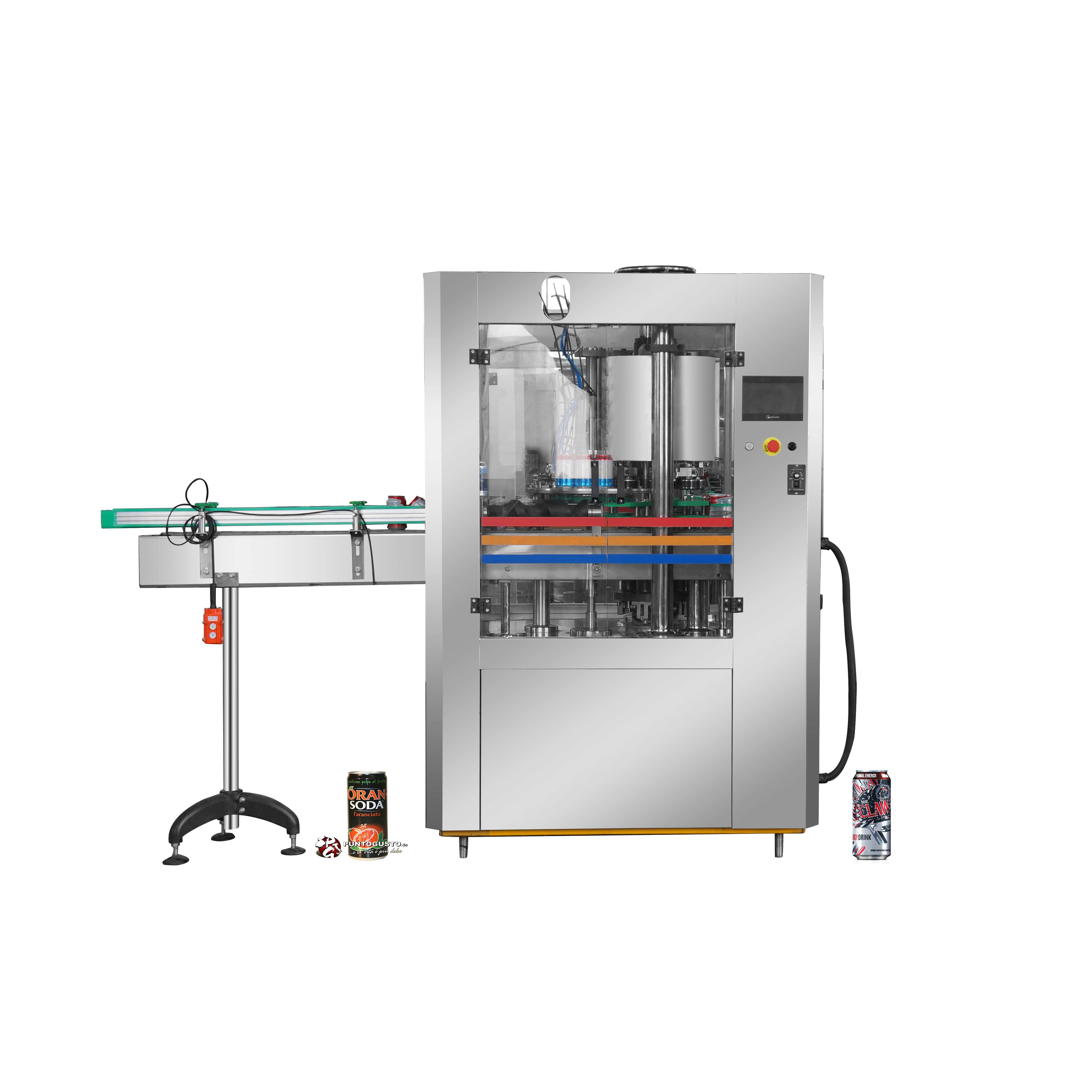 China SUS304 100CPM Beer Can Packaging Machine Aluminum Can Sealing Machine wholesale