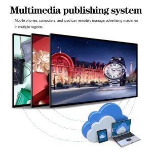 Full Hd Wall Mounted Digital Advertising Screen 32 Inch