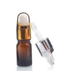 Amber Color Glass Bottles With Dropper  Custom Color 5ml Essential Oil Bottles