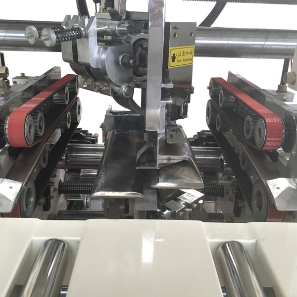 Economic Carton Box Folder Gluer Machine Fully Automatic Single Piece Stitching Machine