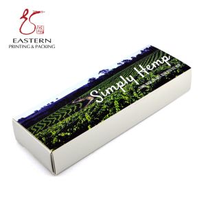Glossy Lamination Paperboard Packaging Box 350gsm White Cardboard