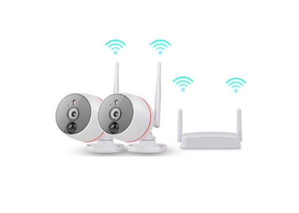 Quality 1080P Mini WiFi CCTV Camera Kit Support Motion Detection Support 128GB TF Card for sale