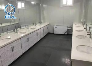 China Contemporary Prefab Container Homes Villa , Public Toilet Public Restroom wholesale