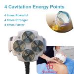 32KHZ 80K Ultrasound Cavitation Slimming Machine Tripolar Radio Frequency