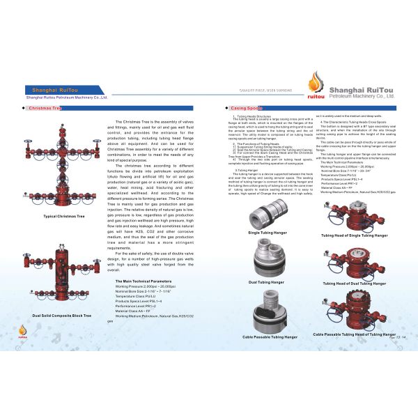 Oilfield API 6A 2-9/16" 10000psi PSL1 & PR1 X-Mas Tree , Wellhead Chrismas Tree for Oil Drilling