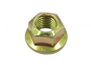 Galvanized ISO7044 3-Point All-Metal Prevailing Torque Type Hexagon Flange Nuts Grade 10