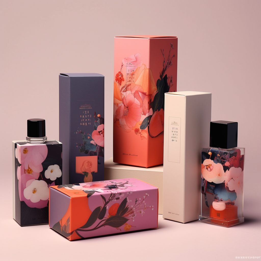 Custom Logo Perfume Essence Oil Bottle Packaging Box for Shampoo and Other Products