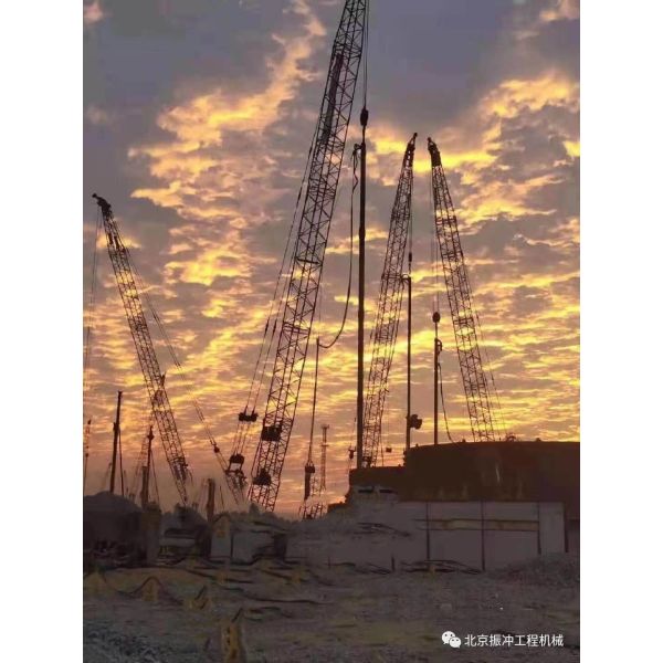 BVEM 130kW Electrical Vibroflotation Compaction Pile Driving Machine