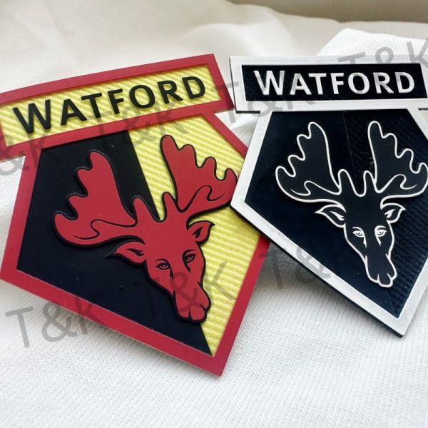 Silk Screen Printed Label Heat Transfer Patches Silicone For Garment