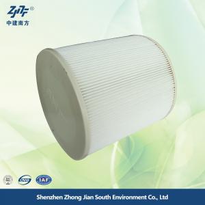 China Cylinder HEPA Air Filter For Smoke And Dust Removal 99.9% Efficiency 90Pa on sale