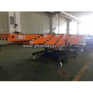 Mobile Telescopic Belt Conveyor with Hydraulic Lift