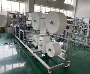 China Computer Program Control KN95 Dust Mask Making Machine Adjustable Speed wholesale