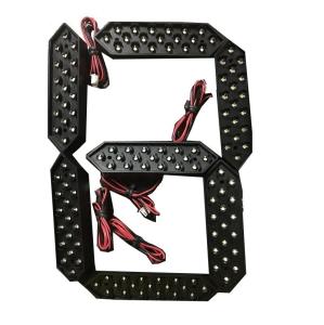Upgrade Your Shopping Mall with Remote Control 6 Inch 7 Segment Display LED Multi-Color Digital Poster