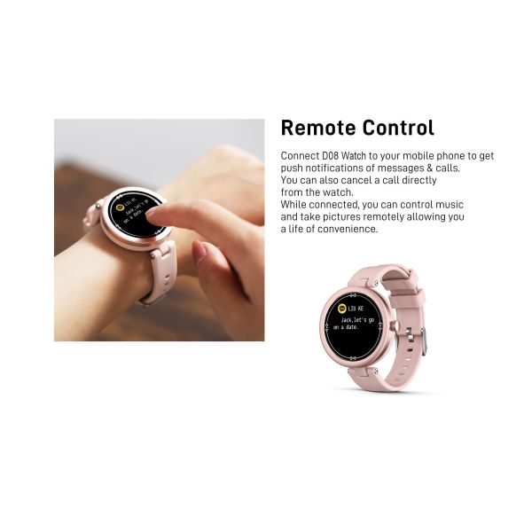 Dual Mode Bluetooth 1.09inch Smartwatch Activity Tracker For Blood Pressure