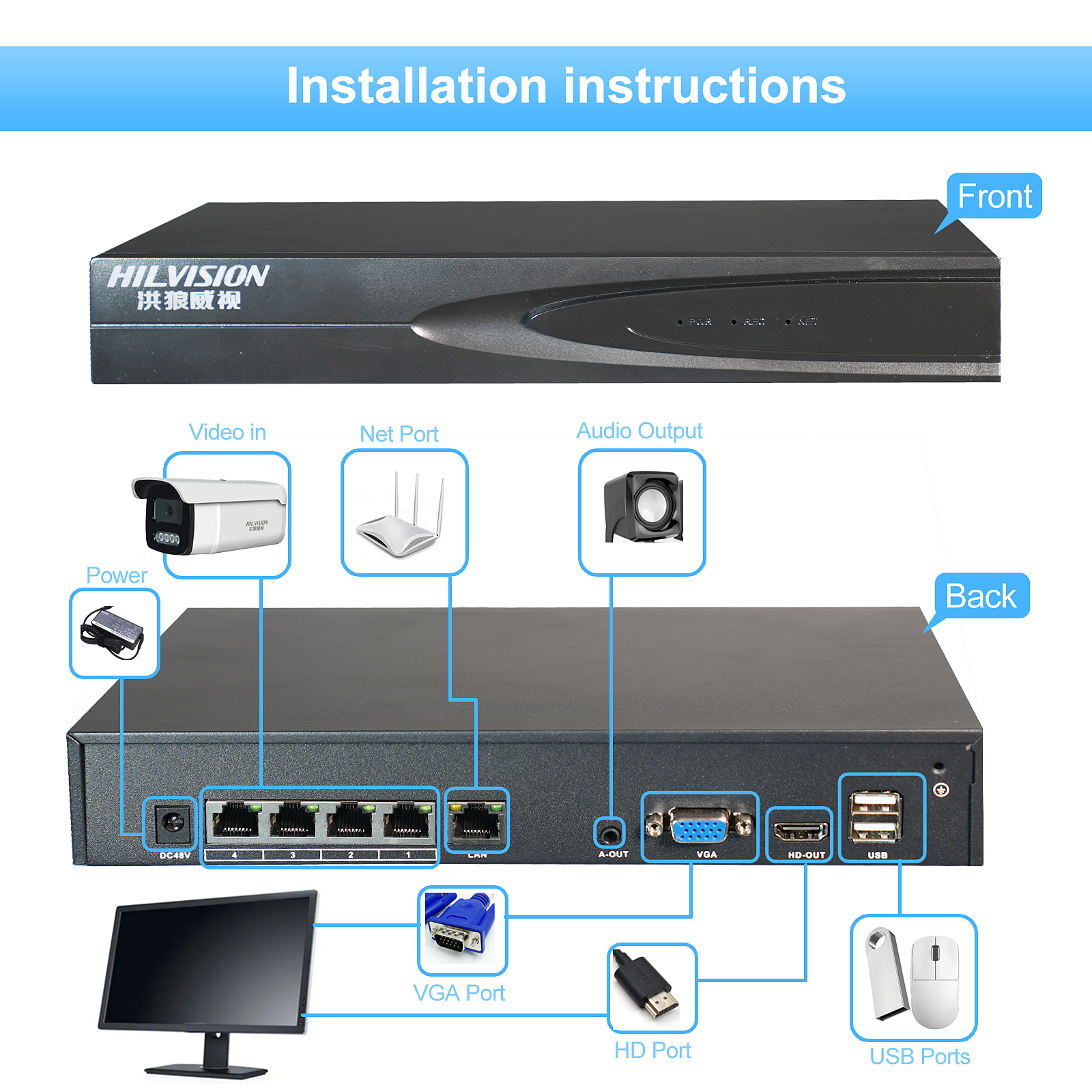 Upgrade Your Security System with C2250TQ-10i 5MP HD Imaging Waterproof Network Camera