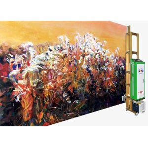 China 2880dpi Precision Wall Uv Printer , Wall Photo Painting Machine wholesale