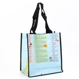 China Promotional Heavy Duty Printing Laminated PP Woven Shopping Bag on sale
