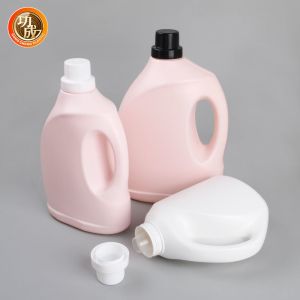 China Empty HDPE Laundry Detergent Bottle 2000ml 3000ml 5000ml wholesale