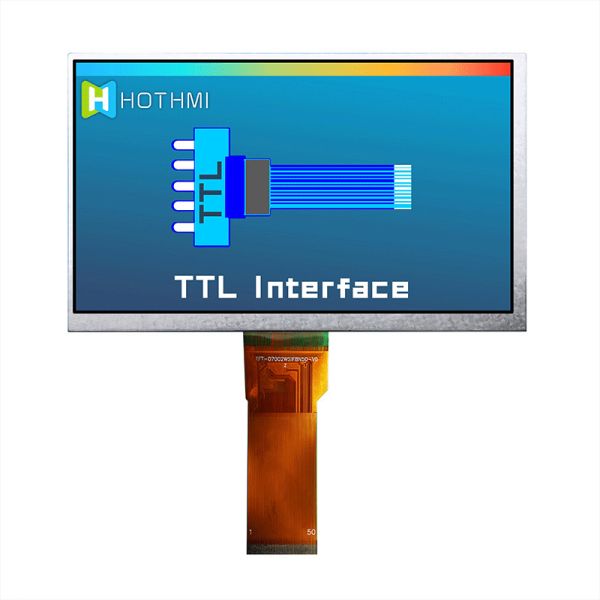 7.0 Inch TFT LCD Display | 1024x600 Resolution Sunlight Readable For Industrial