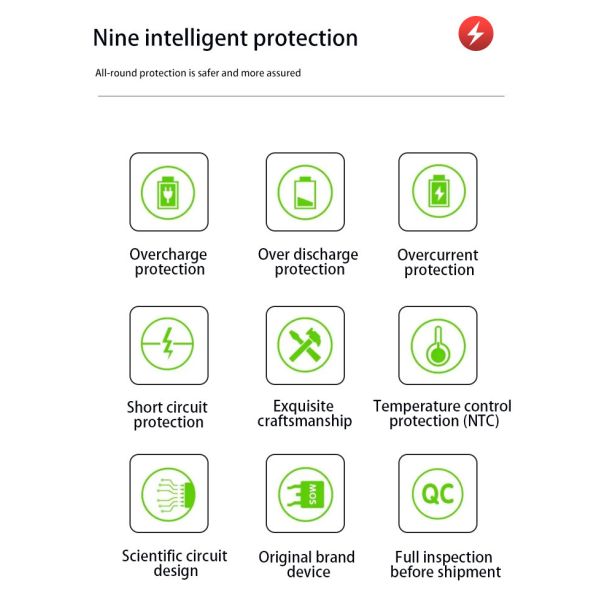 Enerkey 2S 20A Hardware BMS 7.4V 8.4V 18650 Lithium Li-ion Battery BMS Charger Protection Board