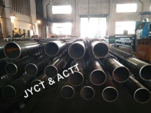 China Steel Weld Stud Pipe For Heat Exchanger ASTM A106 152X10X7000mmL wholesale