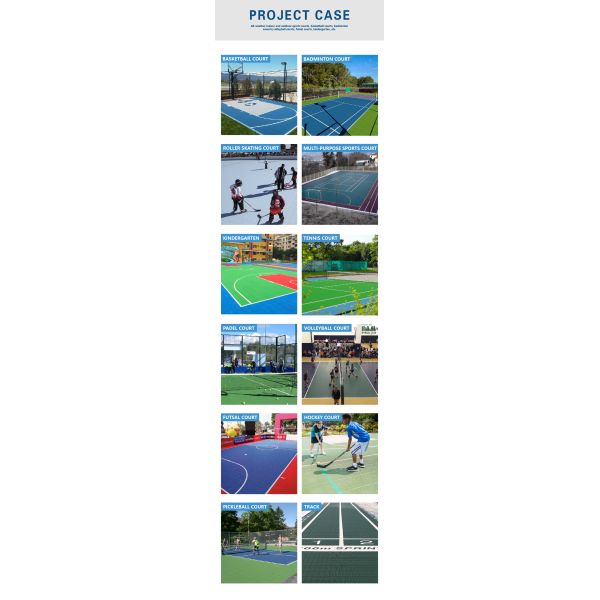 Modular PP Interlocking Tiles for Basketball and Multi-Sport Courts