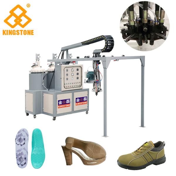 Quality PU Injection Moulding Machine , Polyurethane Foam Machine For High Heel Shoes for sale