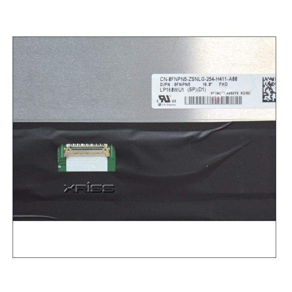 IPS LCD 16 Inch Laptop Screen LP160WU1-SPD1 Panel EDP 30Pins 0.4mm PCBA Bent