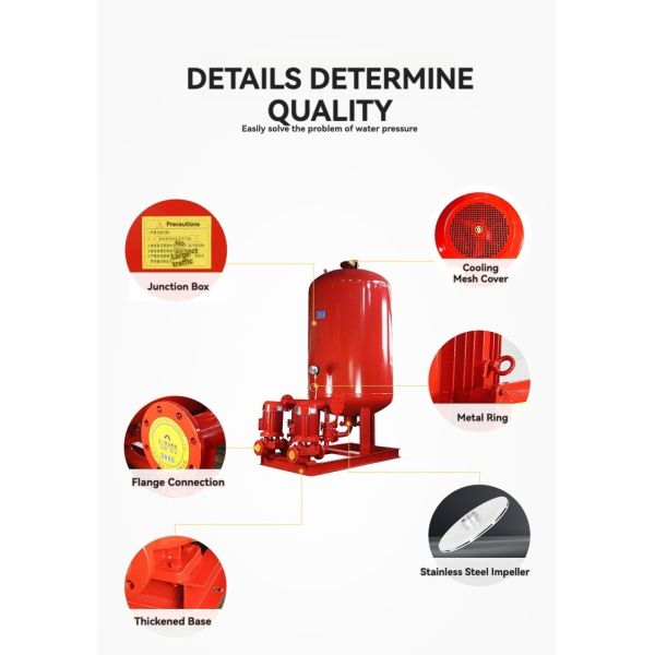Single Stage Centrifugal Water Pump Vertical Inline Pump 220V-380V