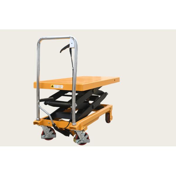 105 Kg Capacity Hydraulic Table Lifter Foot Pedal Lifts To 1300 Mm Height