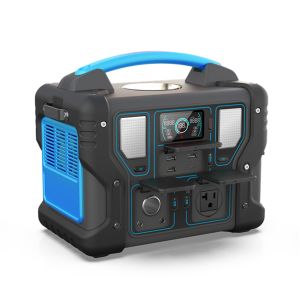 China MPPT Solar Controller Portable Power Station Backup Lithium Battery Output Voltage 110V 220V wholesale