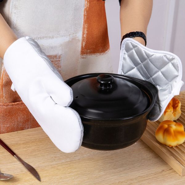 Custom Logo Sublimation Oven Mitt For Kitchen Sublimation Gloves For Photo Printing