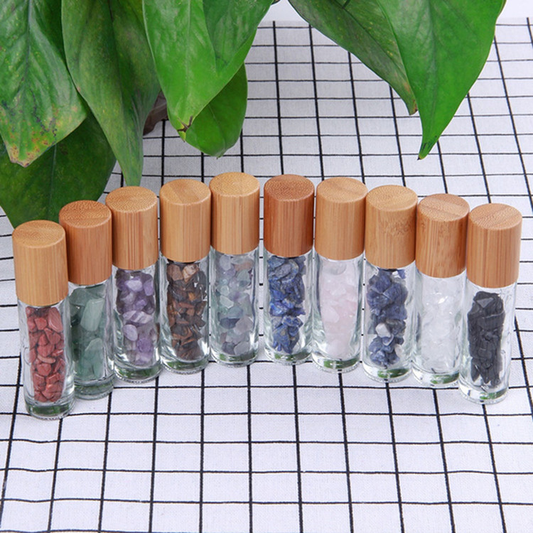 1ml 2ml Roller Bottles Jade Stone Roller Gemstone Roller Balls Wholesale